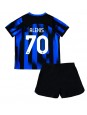 Inter Milan Alexis Sanchez #70 Domácí dres pro děti 2023-24 Krátký Rukáv (+ trenýrky)
